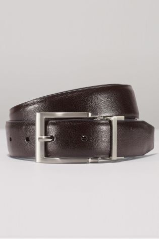 Black/Brown PU Reversible Belt